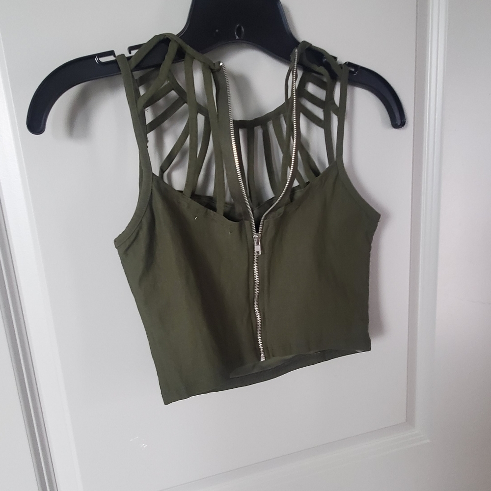 Crop top caged - Picture 2 of 4